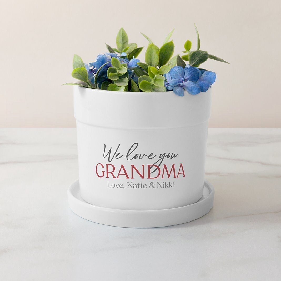 We Love You Planter with Tray