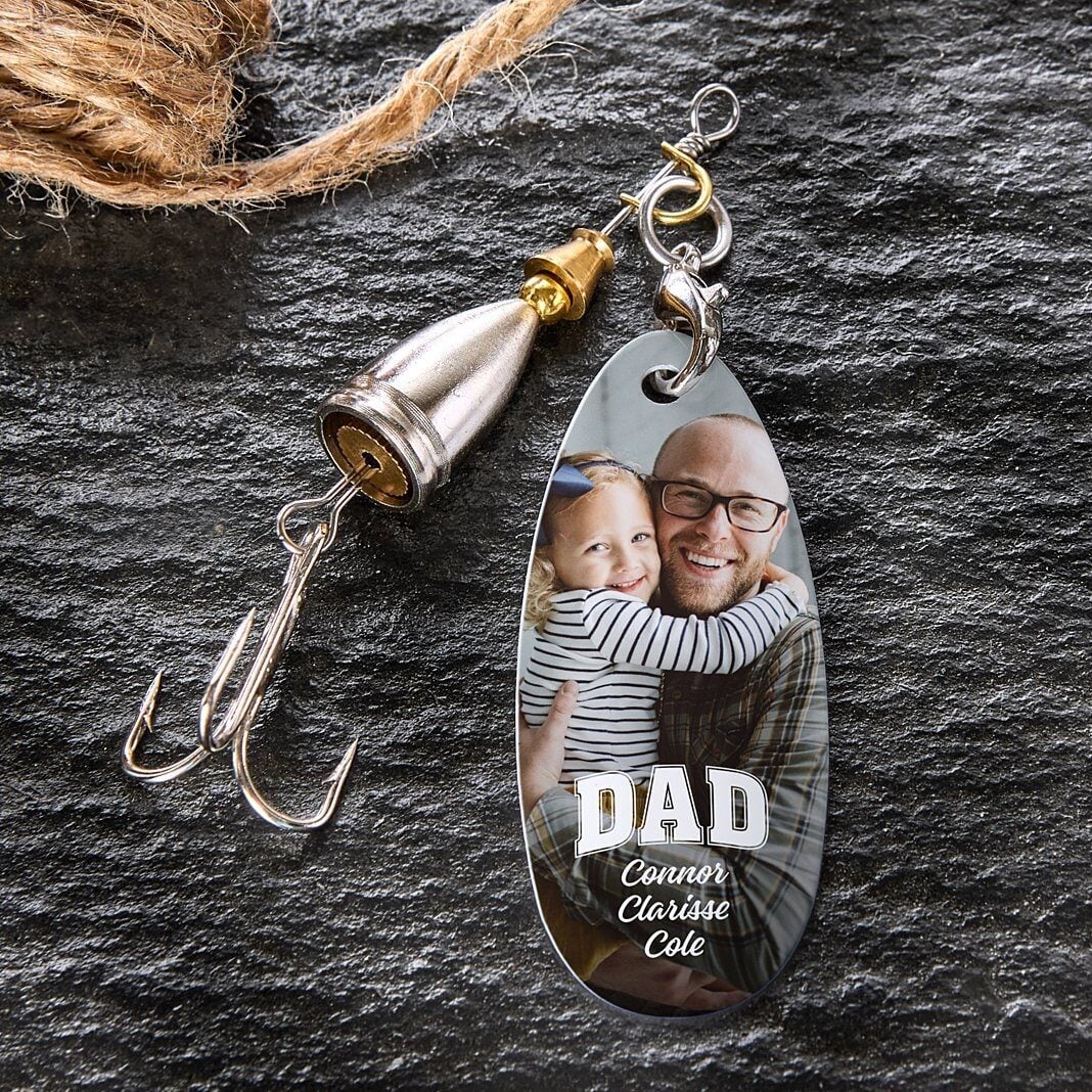 Dad Love Photo Fishing Lure