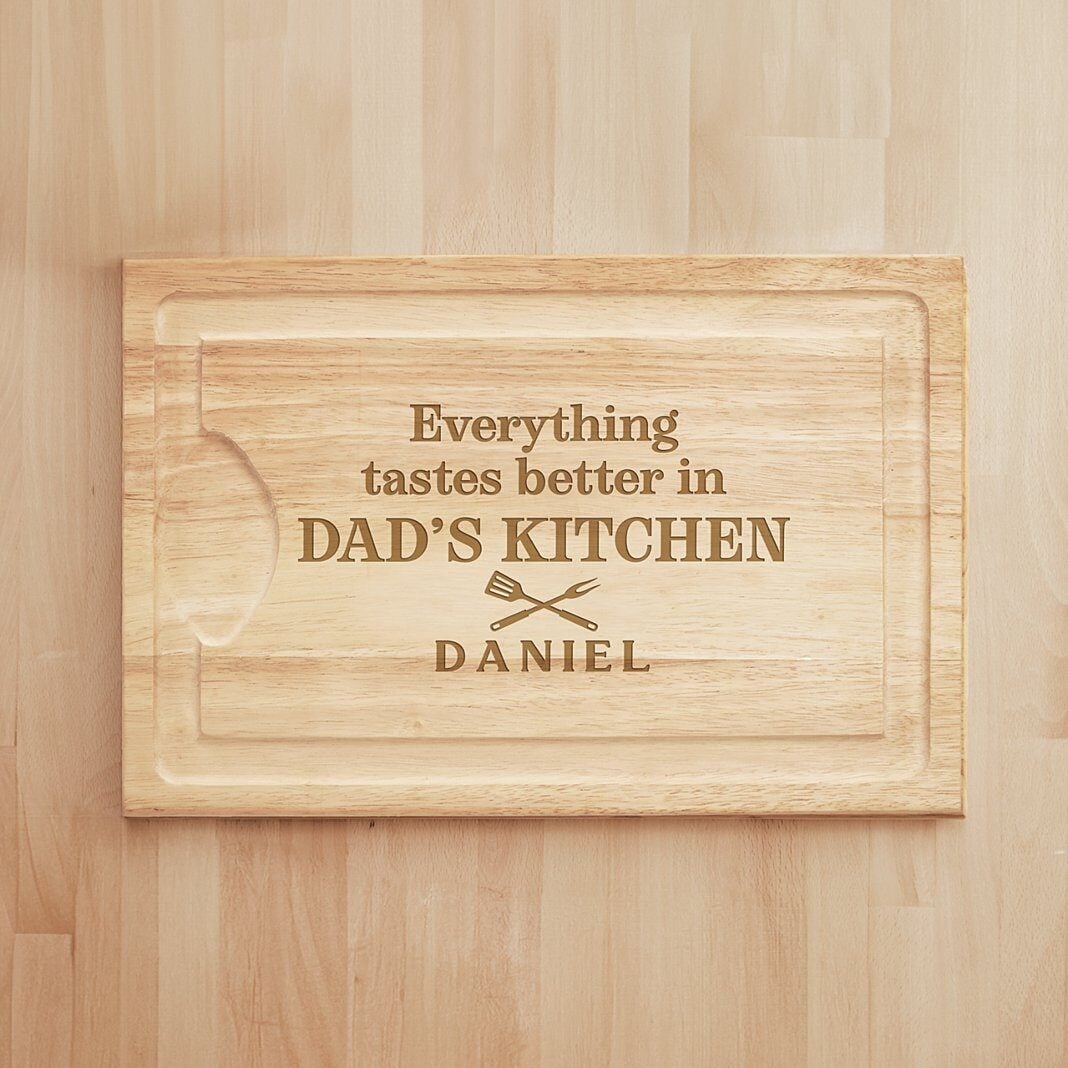 Dad's Taste Maple Wood Cutting Board