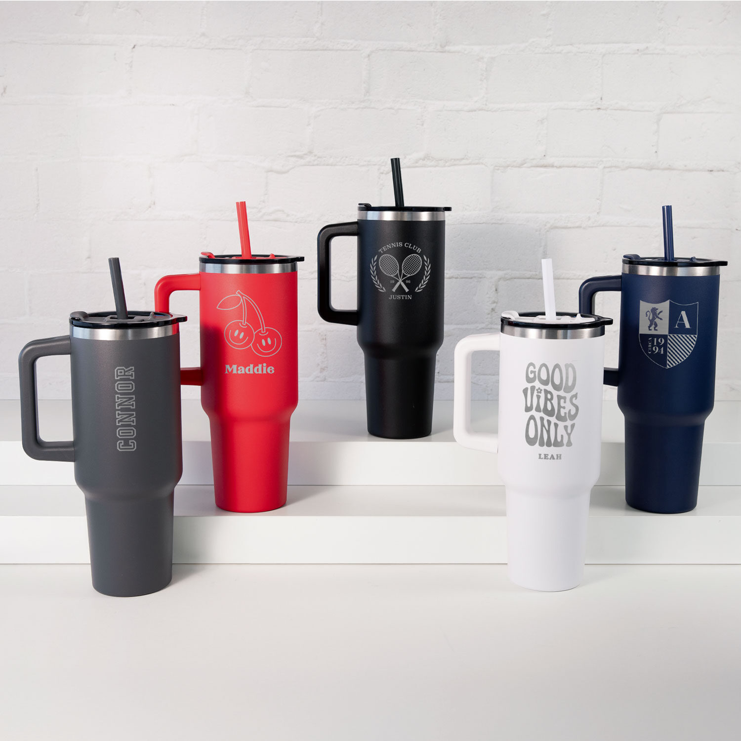 Pinnacle 40 oz Straw Tumbler