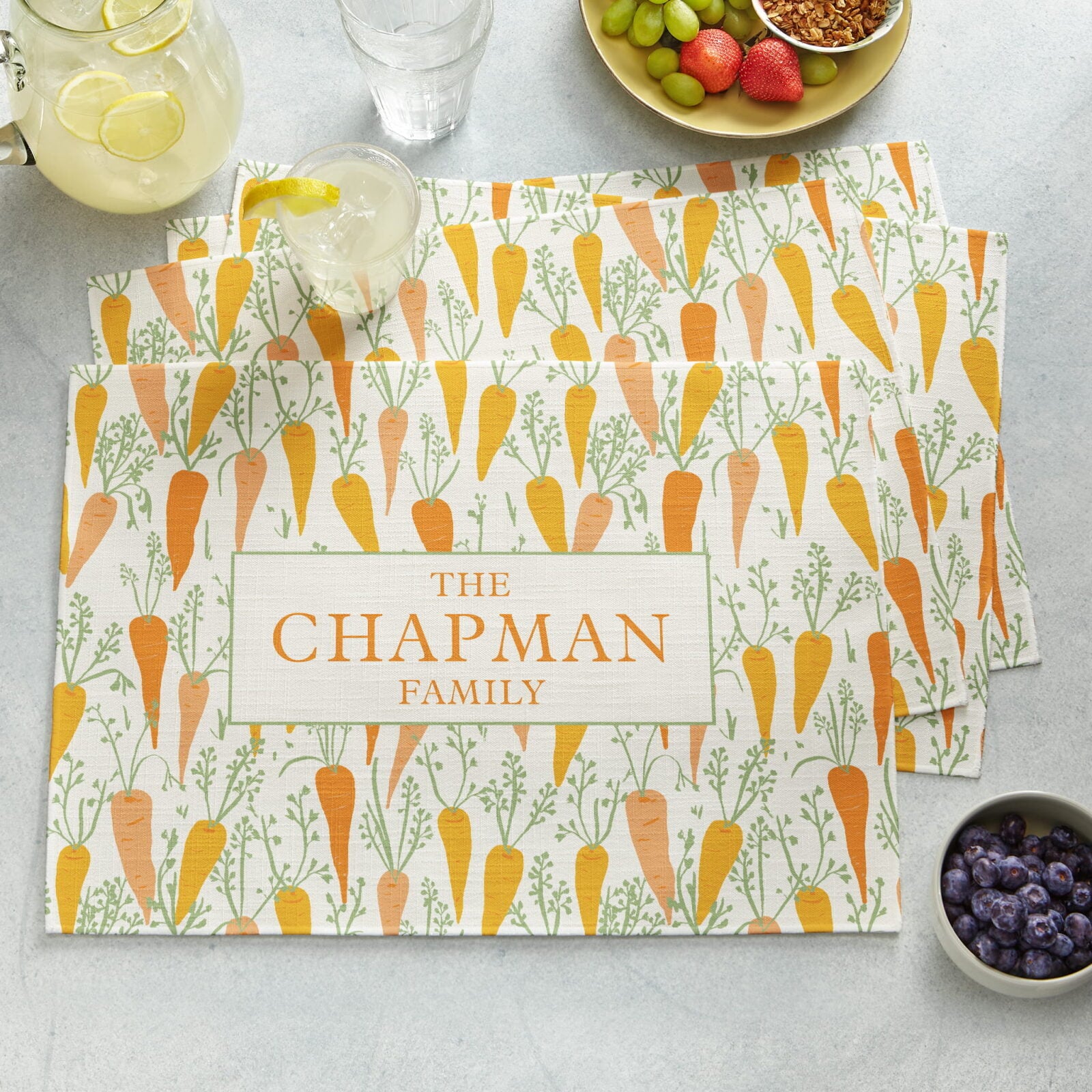Spring Carrots Placemat