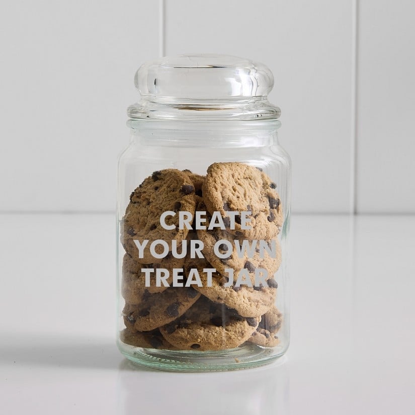 Create Your Own Glass Treat Jar
