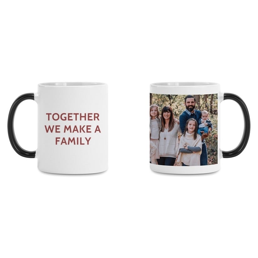 Photo + Message Color Changing Mug