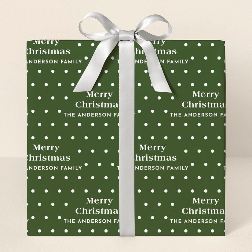 Dotted Spirit Wrapping Paper