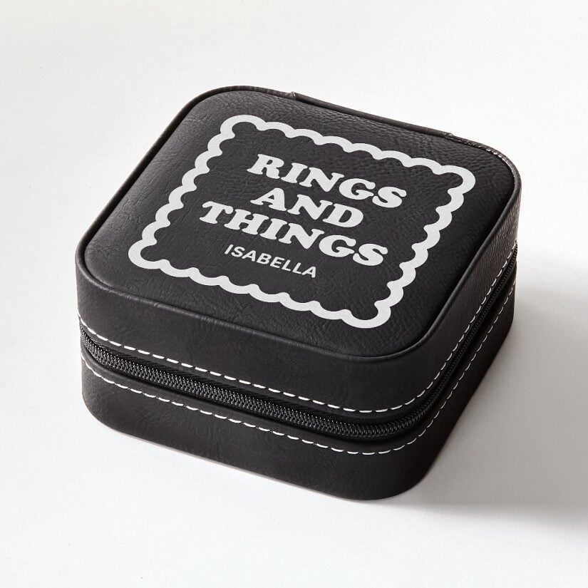 Rings and Things Travel Jewelry Box