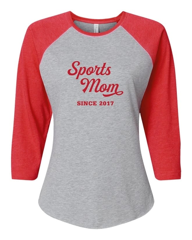 Sports Mom Women's Baseball T-shirt