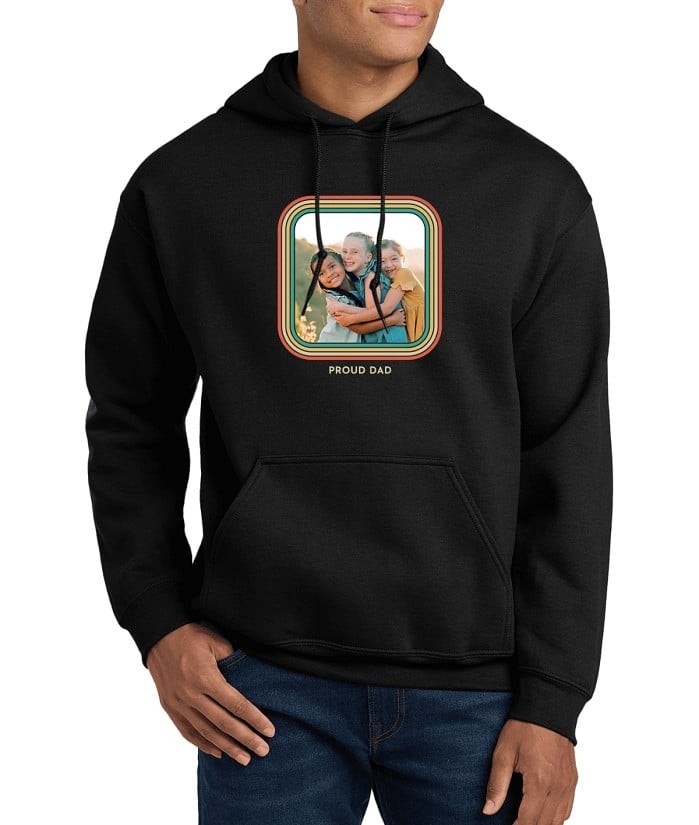 Retro Frame Men's Heavyweight Hoodie