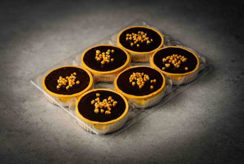 8cm Salted Caramel Tarts (Box of 6)