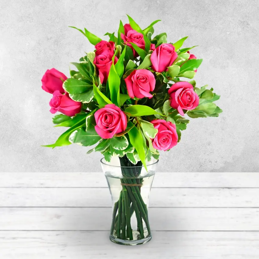 Luxury Pink Rose Bouquet