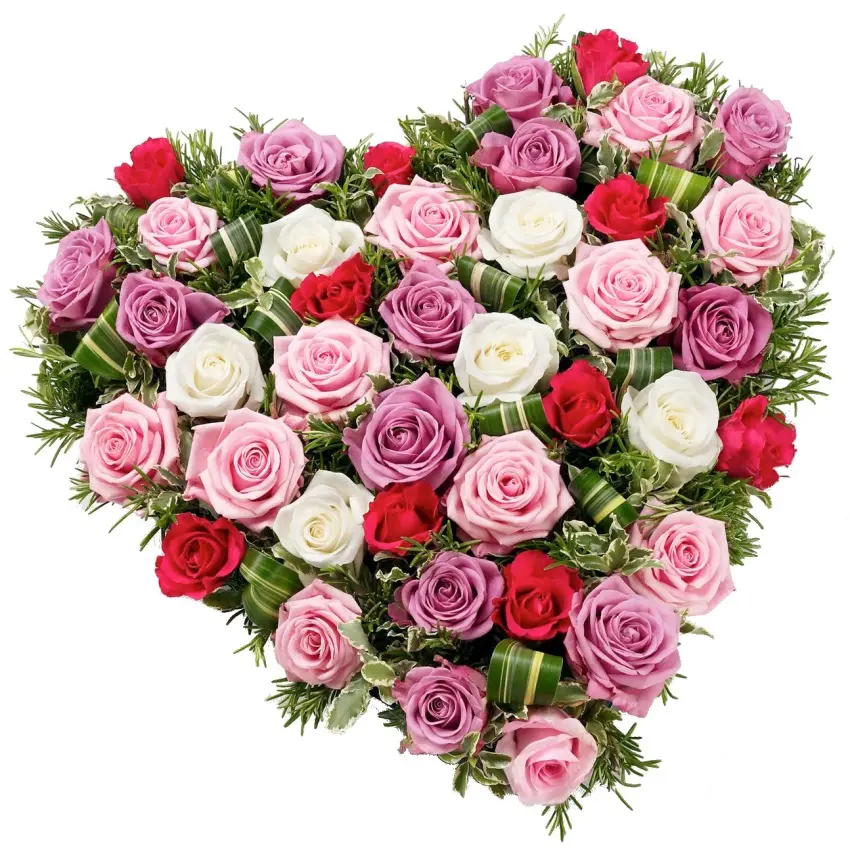 Rose Heart 12"