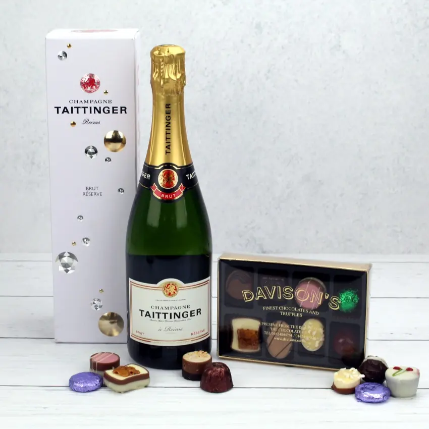Taittinger and Handmade Chocolates