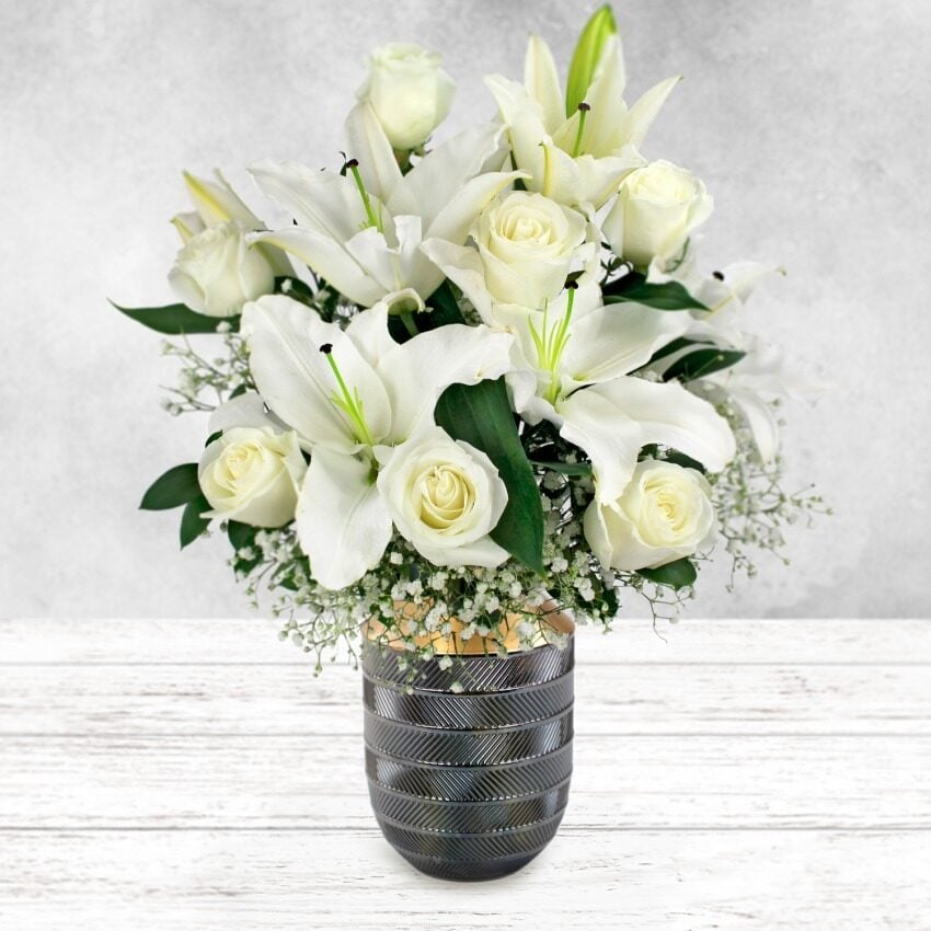 White Rose &amp; Lily