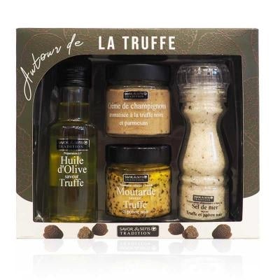 Gift box with truffles