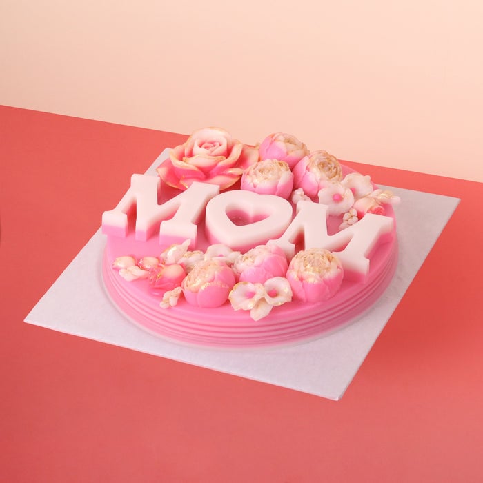 Mother's Day Flower Jelly Cake