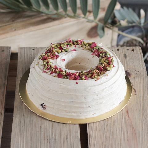 Strawberry Pistachio Cake 9 inch