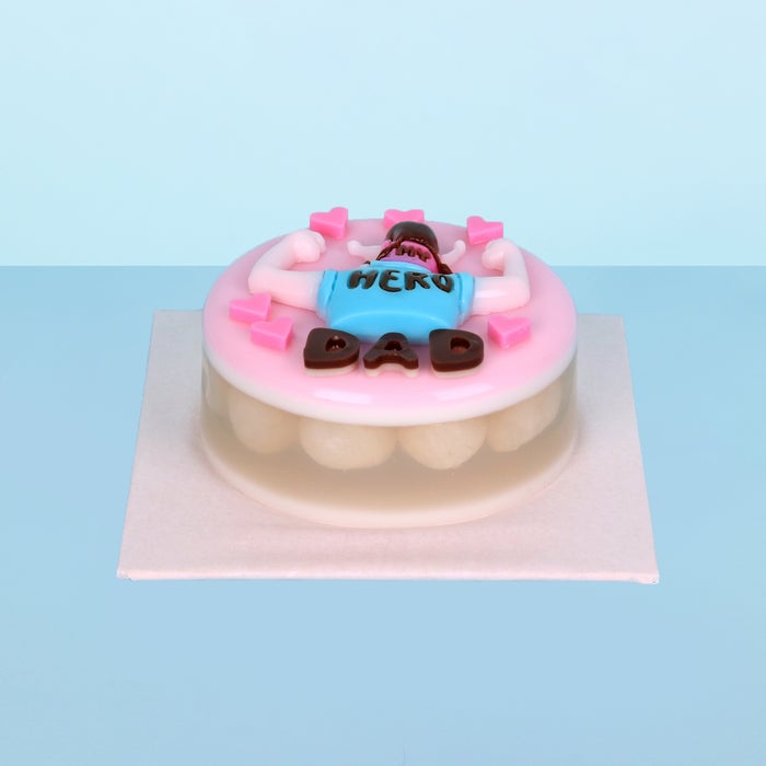 My Hero Dad Jelly Cake 4"