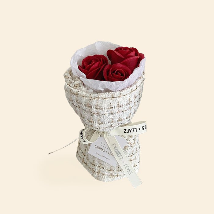 Mini Chanel Soap Rose Bouquet