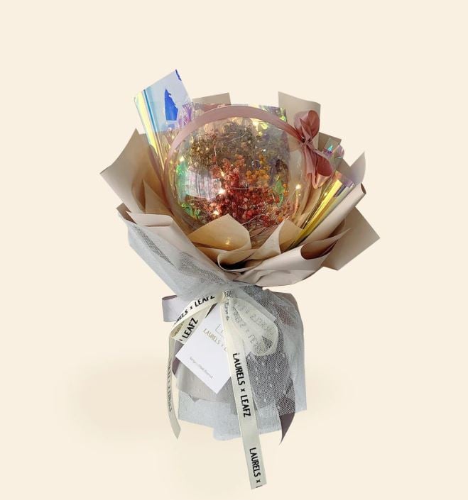 Baby Breath Magic Ball Bouquet