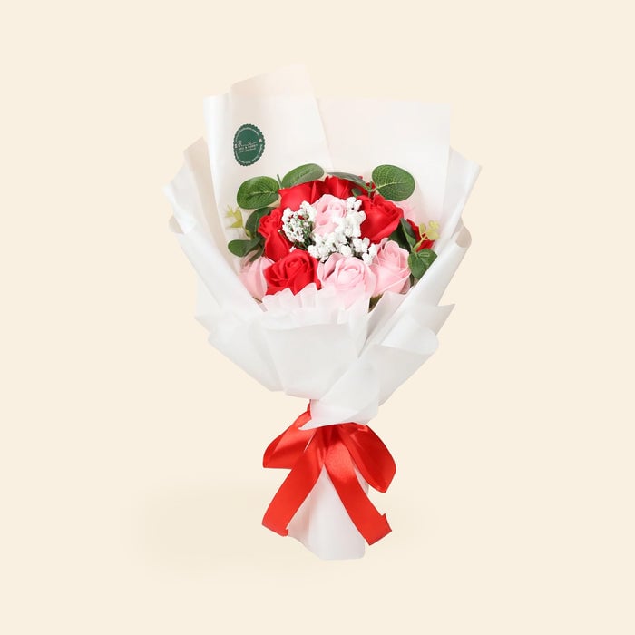 Alicia Soap Flower Bouquet
