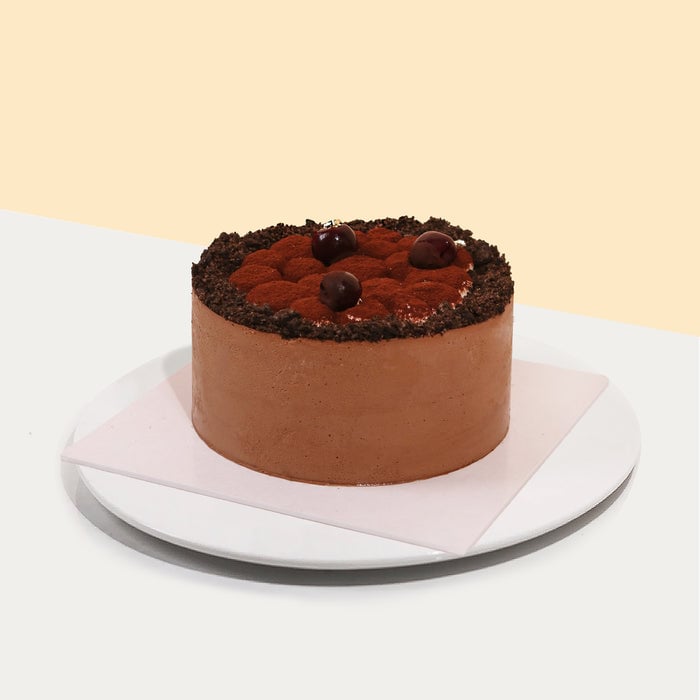 Black Forest with Rum Cherry (6 Inch)