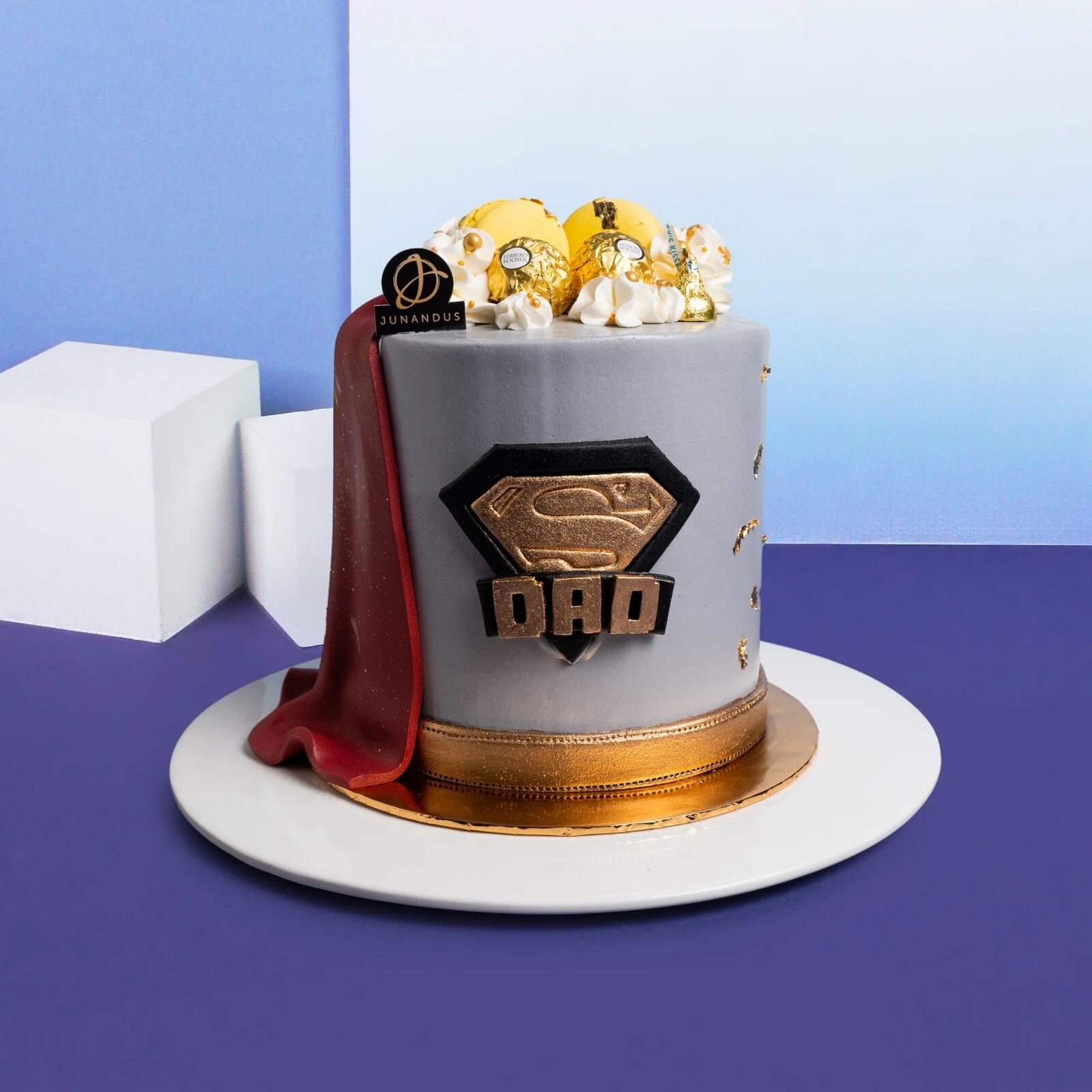 SuperHero Papa Designer Cake 6 inch