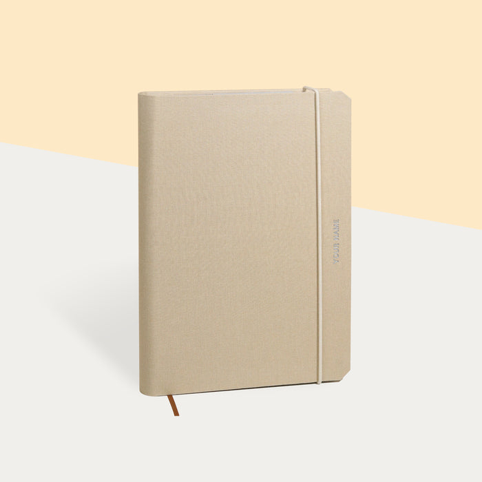 ana tomy Clothbound A5s Notebook in Tan