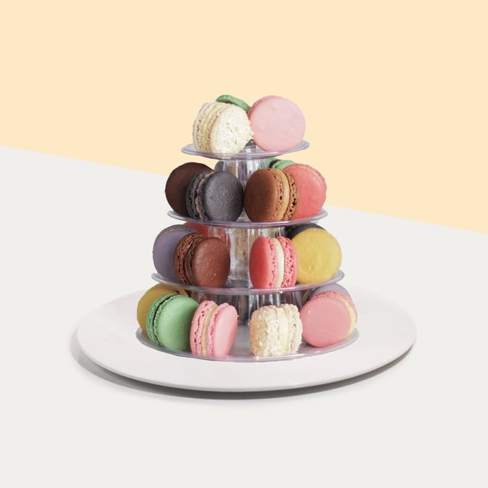 Macaron Tower 25 pieces