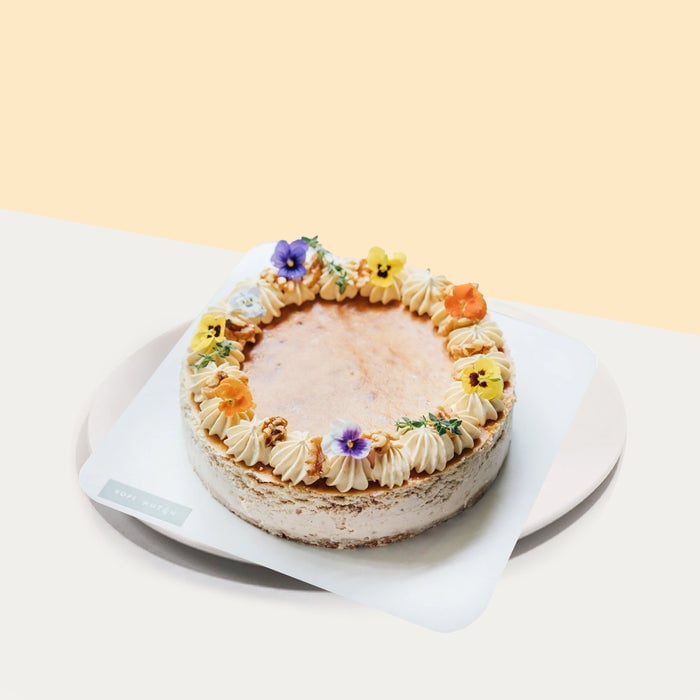 Maple Walnut Baked Cheesecake (6 inch)