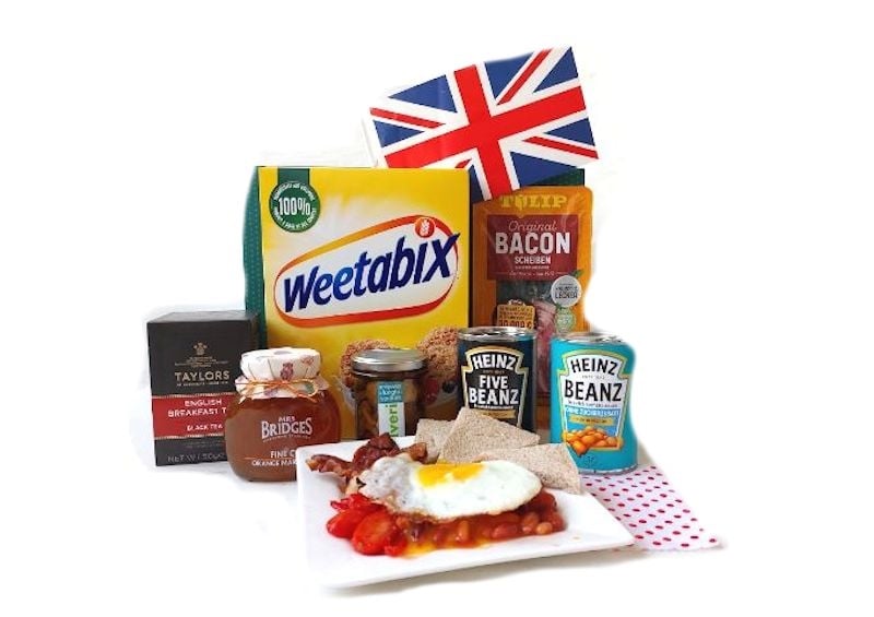 English Breakfast Gift Basket