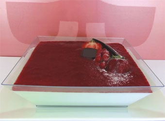 Panna Cotta Raspberry (8 inch)