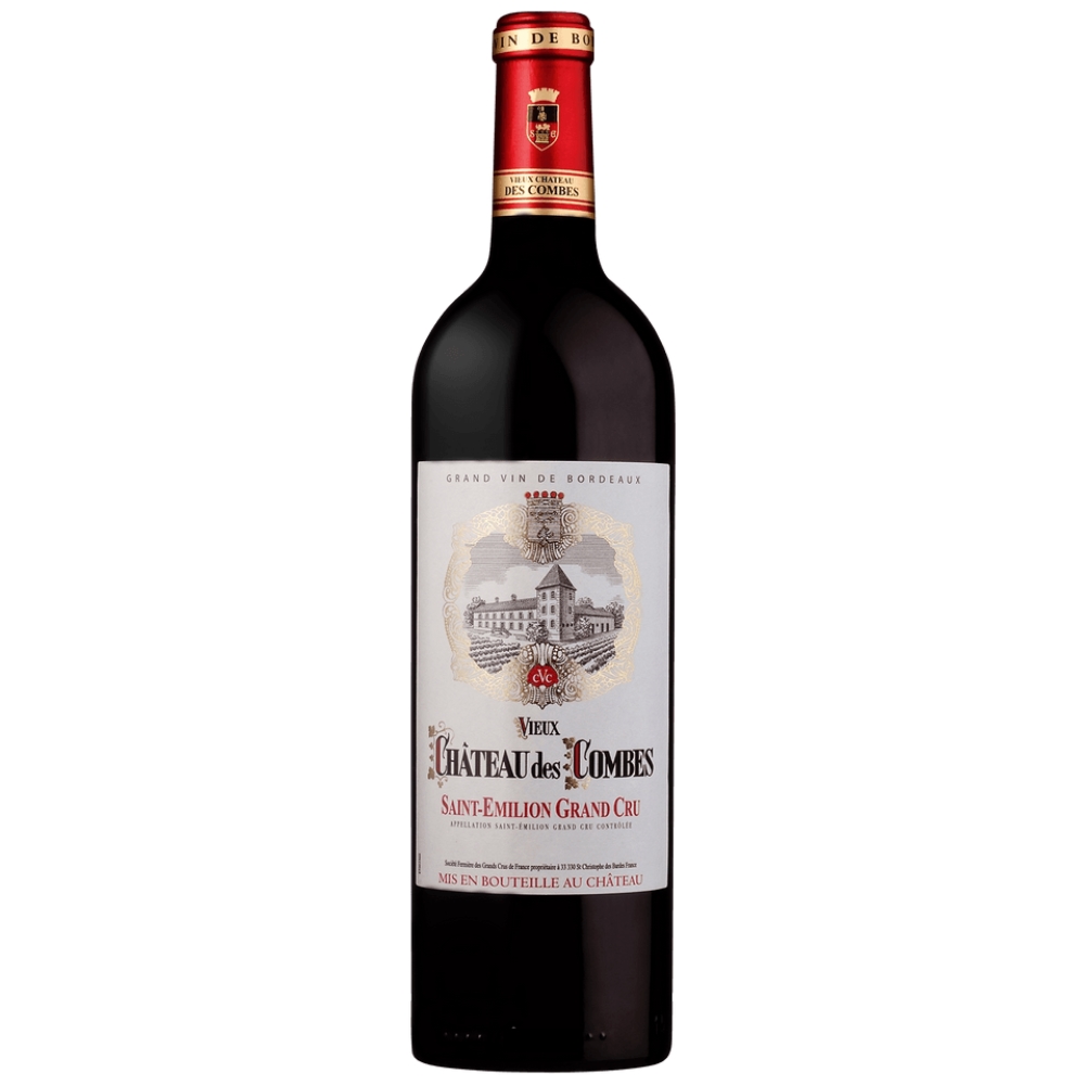 Chateau Des Combes, Saint-Emilion Grand Cru Classe, Bordeaux, France, Red, 150cl in Wooden Gift Box