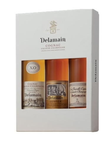 Delamain Cognac Trio Pack (X.O, Vesper,Tres Venerables) (3x 20cl