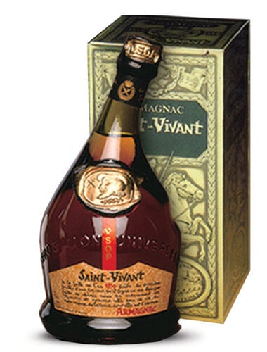 Saint Vivant ''Armagnac, V.S,O.P.'' Luxury Gift Box, 70cl