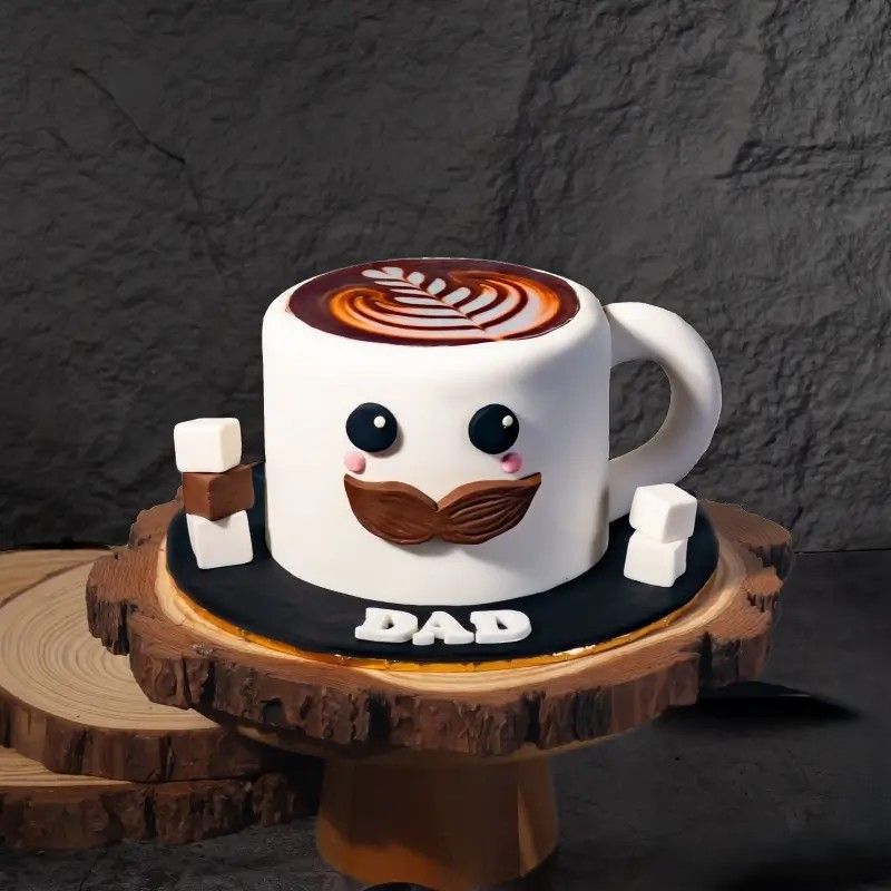 Coffee Mug Designer Cake