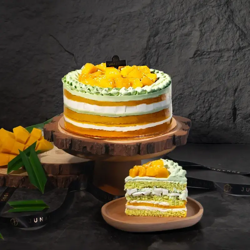 Pandan Coconut Mango Chiffonge® (4 inch (±0.3 kg, serve 2-4 pax))