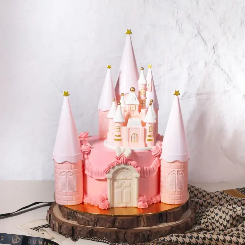 Princess Castle Theme Cake