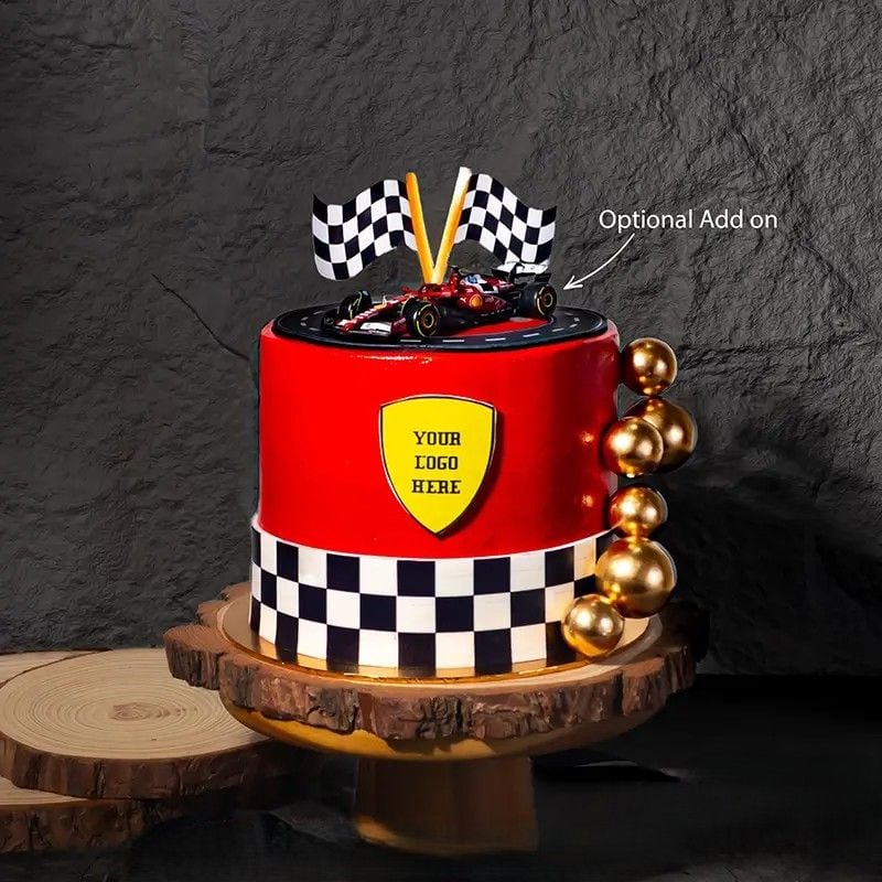 Racing Car Theme Cake (6 inch (±1.2 kg, serve 10-20 pax))