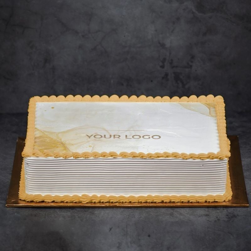 Rectangular Edible Sugar Image Designer Cake (14 inch x 11 inch (Serve 30-50 Pax) ±6.0kg)