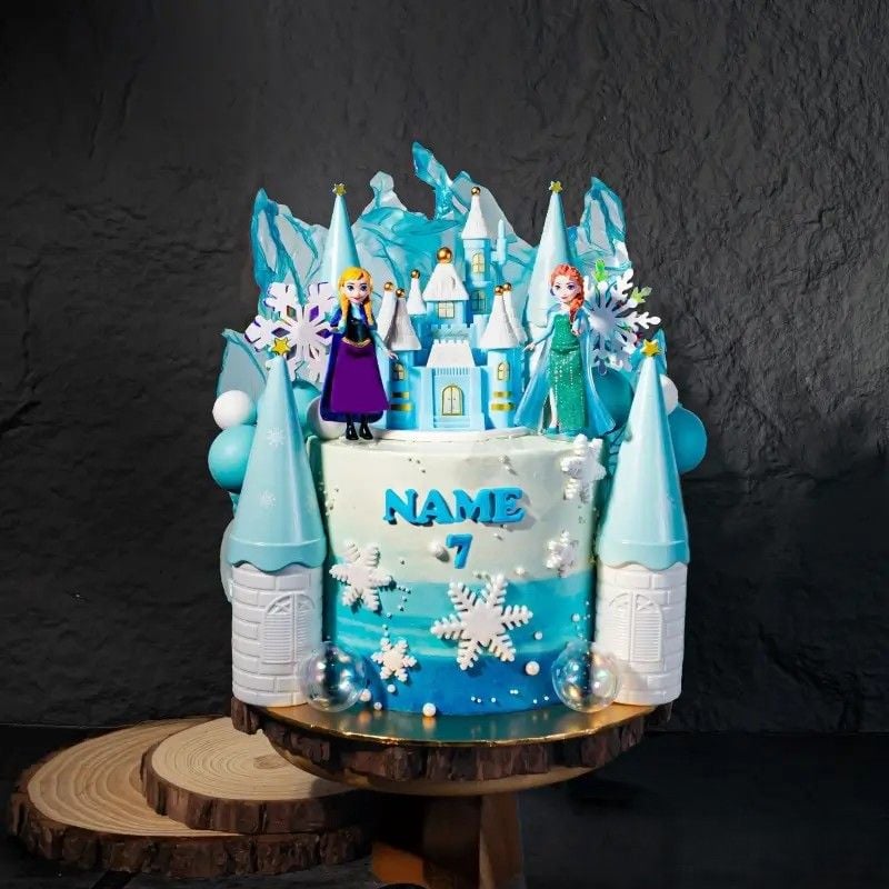 Snow Castle Theme Cake (6 inch (±1.2 kg, serve 10-20 pax))