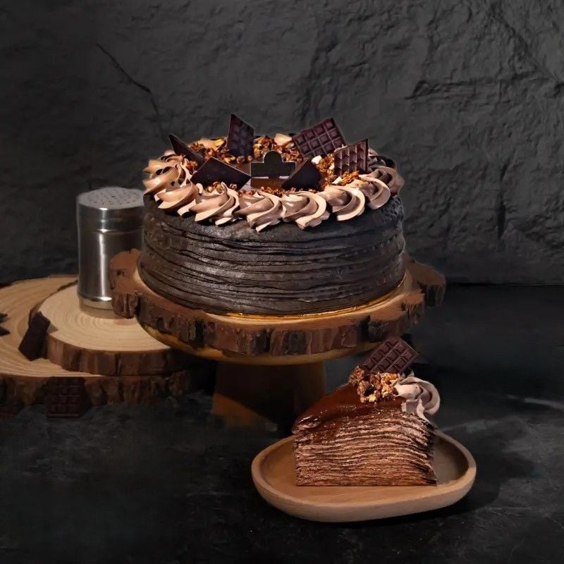 Triple Chocolate Crepe (4 inch (±0.3 kg, serve 2-4 pax))