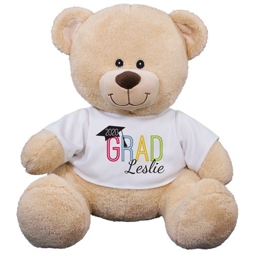 Personalized GRAD Sherman Bear (11" Teddy Bear)