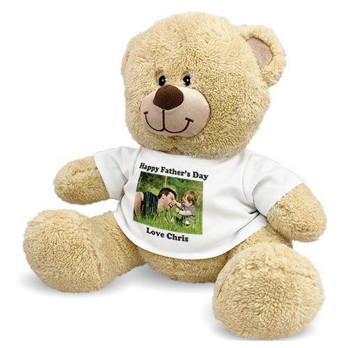 Personalized Photo Teddy Bear (11" Teddy Bear)