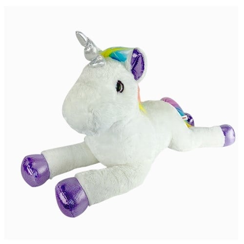27'' Rainbow Unicorn Super Flopsie