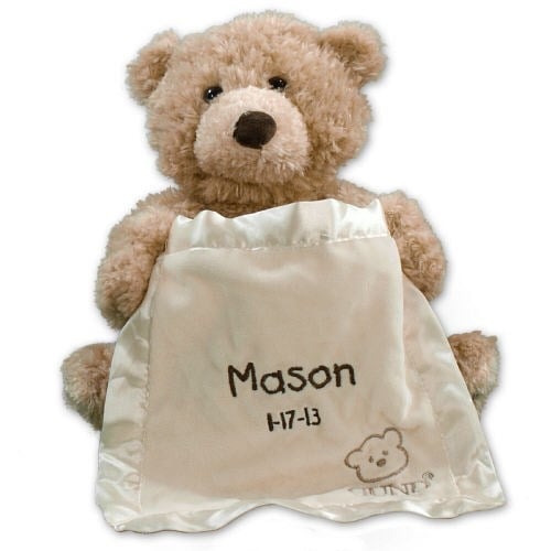 Personalized Peek A Boo Bear - by Gund