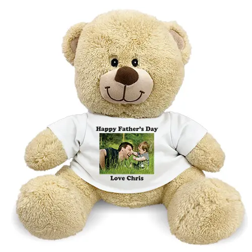 Personalized Photo Teddy Bear