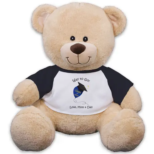 Personalized Class Of Balloon Teddy Bear - 17"