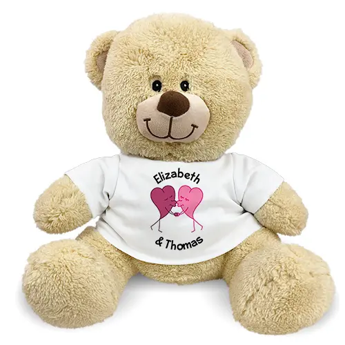 Personalized Romantic Teddy Bear