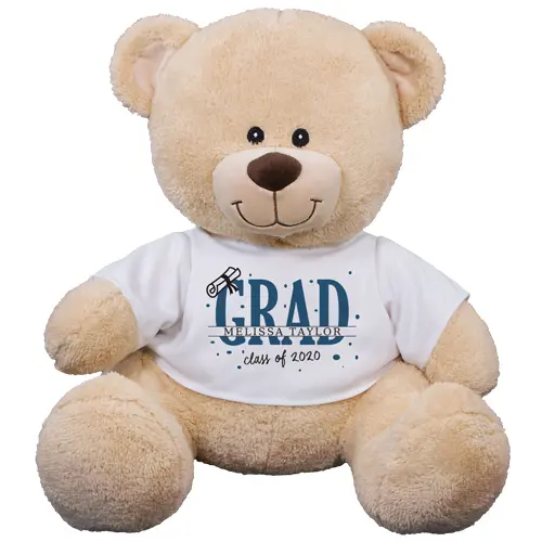 Personalized Diploma Sherman Bear
