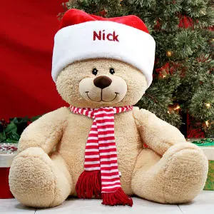 Holiday Sherman Teddy Bear - 21"