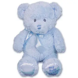 My First Blue Teddy Bear - 10" by Gund®
